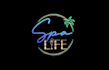 design awesome spa life logo