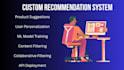 build ai recommendation systems with machine learning