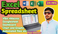 do custom excel spreadsheet and googlesheet