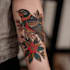 do neo traditional and  tattoo designs