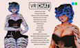edit, fix, optimize, upload booth avatar furry nsfw to vrchat chillout vr avatar