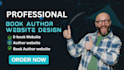 design a professional author website or ebook landing page mobile responsive