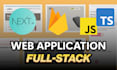 create custom firebase nextjs full stack web application