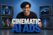 produce custom cinematic ai commercials and brand story