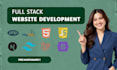 build fullstack web development and custom website