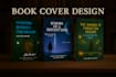 design creative book cover, custom book cover design and layout