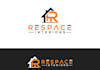 design a modern vintage building, interior logo