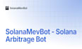 develop solana arbitrage bot, solana volume bot, memecoin bot, front running bot