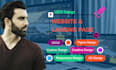 design clean, modern UX UI website design with great user experience