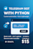 create a custom telegram bot using python