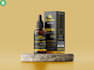 design cbd, hemp, essential oil bottle labels packaging