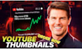 create best, click bait, amazing and unique youtube thumbnails