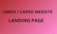 do  jimdo landing page and carrd website