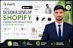 design shopify landing page, product page, and custom sections