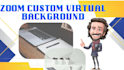 design fully customized zoom virtual background