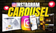 design modern carousel and social media posts banner ads for you