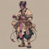 make drawing of super hero character