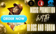 do organic spotify apple music music promotion youtube music video
