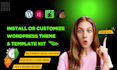 install customize envato, themeforest template kit, wordpress theme, demo import