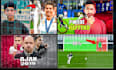 design professional football thumbnails