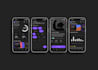 design a creative website in figma for desktop and mobile