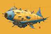 create sci fi illustration and sci fi art