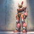 draw amazing character mecha robot illustration