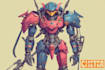 draw high quality robot, mecha concepts