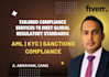 draft aml kyc training materials, policy and procedure manuals