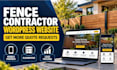 build a lead generating fence contractor wordpress website