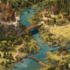 design custom fantasy map illustration 2d vector map