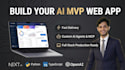 build a fast mvp web app for your startup using ai