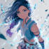 make anime and game style characters art