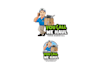 design professional junk removal company logo