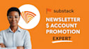 promote and grow your substack page link, beehiiv, substack subscribers