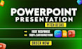 design a powerpoint presentation and google slides