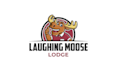 design top quality laughing moose lodge logo