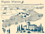 create map in vintage style