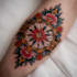 draw unique custom geometric tattoo design