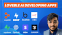 built lovable ai setup with supabase and replit