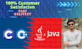 tutor java python cpp and c programming