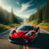 create a car into vector cartoon vehicle portrait