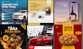 create facebook image ads, image ad creatives, and ad designs