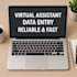 data entry and virtual assistant