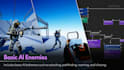 develop unreal engine game blueprints ai and game prototype