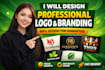design bold, timeless and luxurious custom logo design