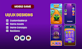 design professional game uiux, hud and custom 2d game assets