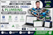 do mechanical hvac, plumbing takeoff and cost estimation