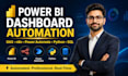 create and automate professional power bi dashboards