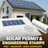deliver solar permit plan sets proposals and engineering stamps with accuracy